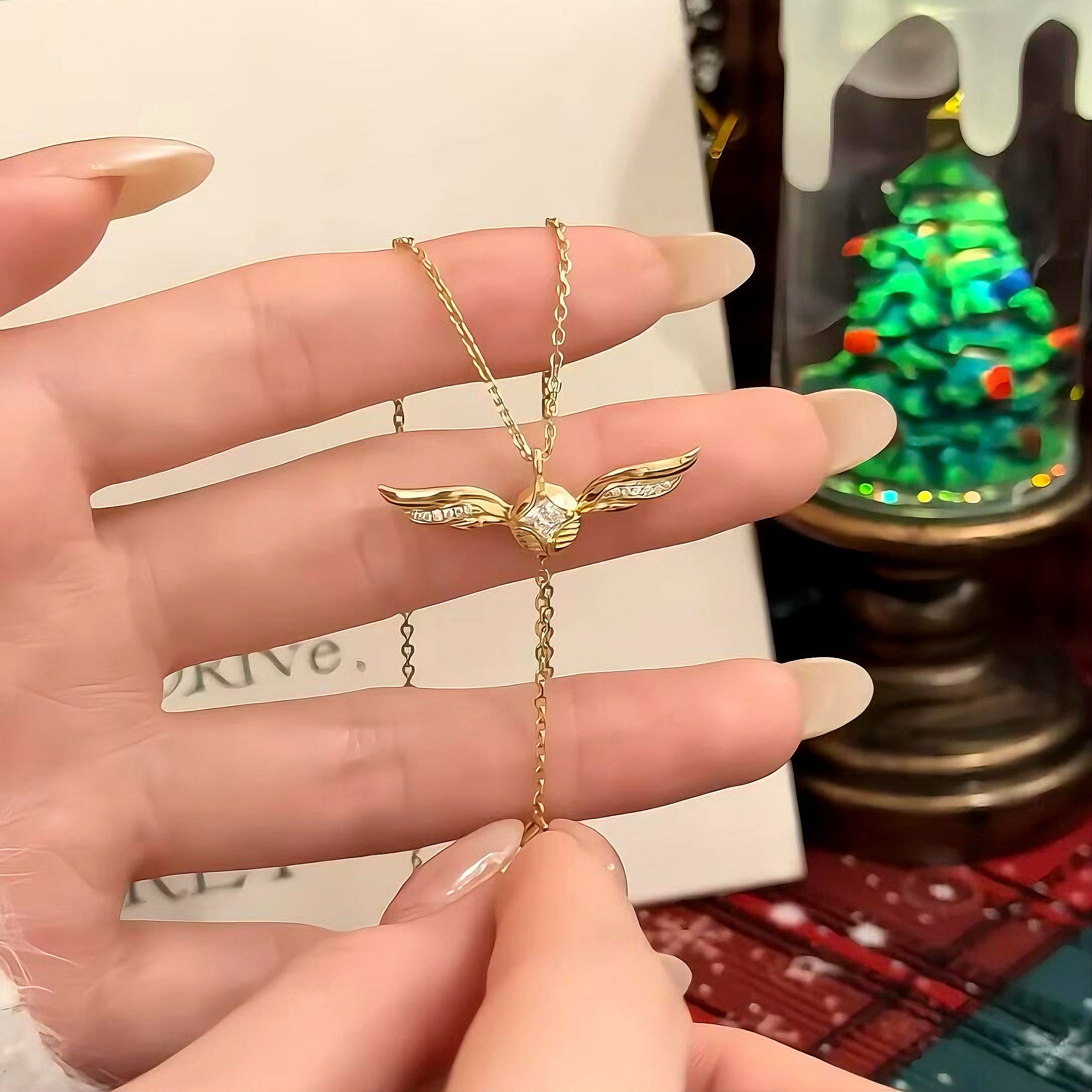 Golden Wings™ | Collar Elegante De Alas Doradas