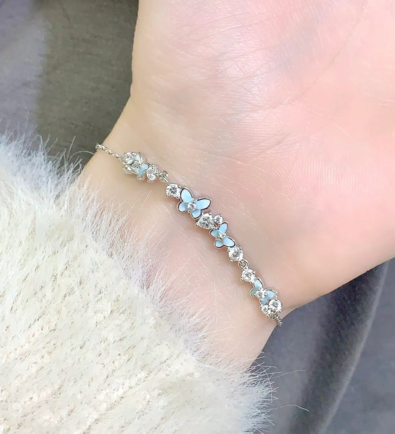 Dream Garden™ | Pulsera Mariposa Brillante