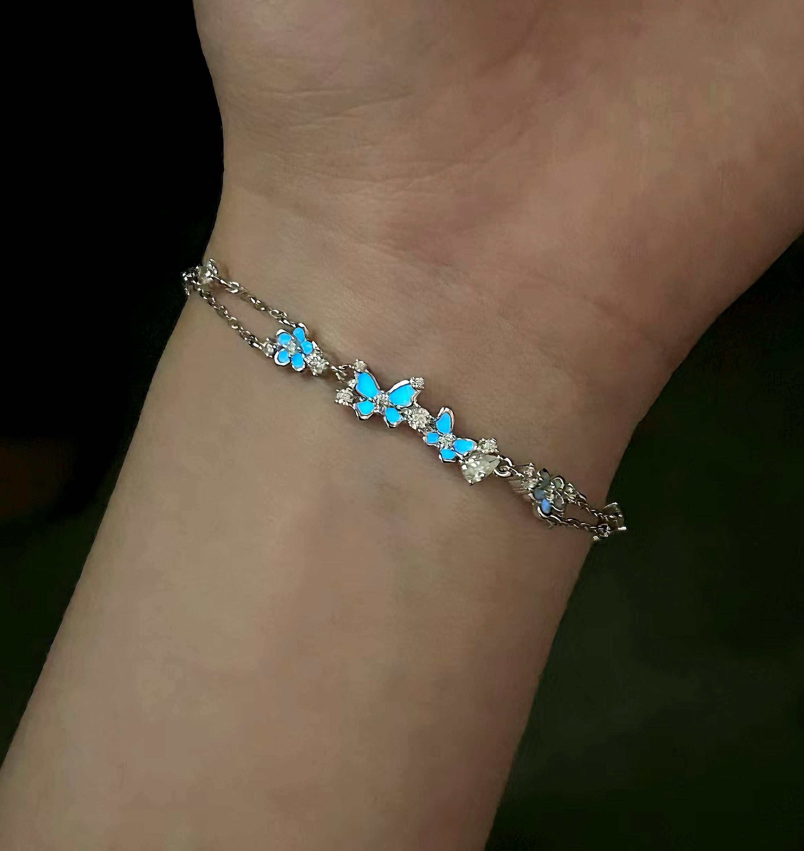 Dream Garden™ | Pulsera Mariposa Brillante