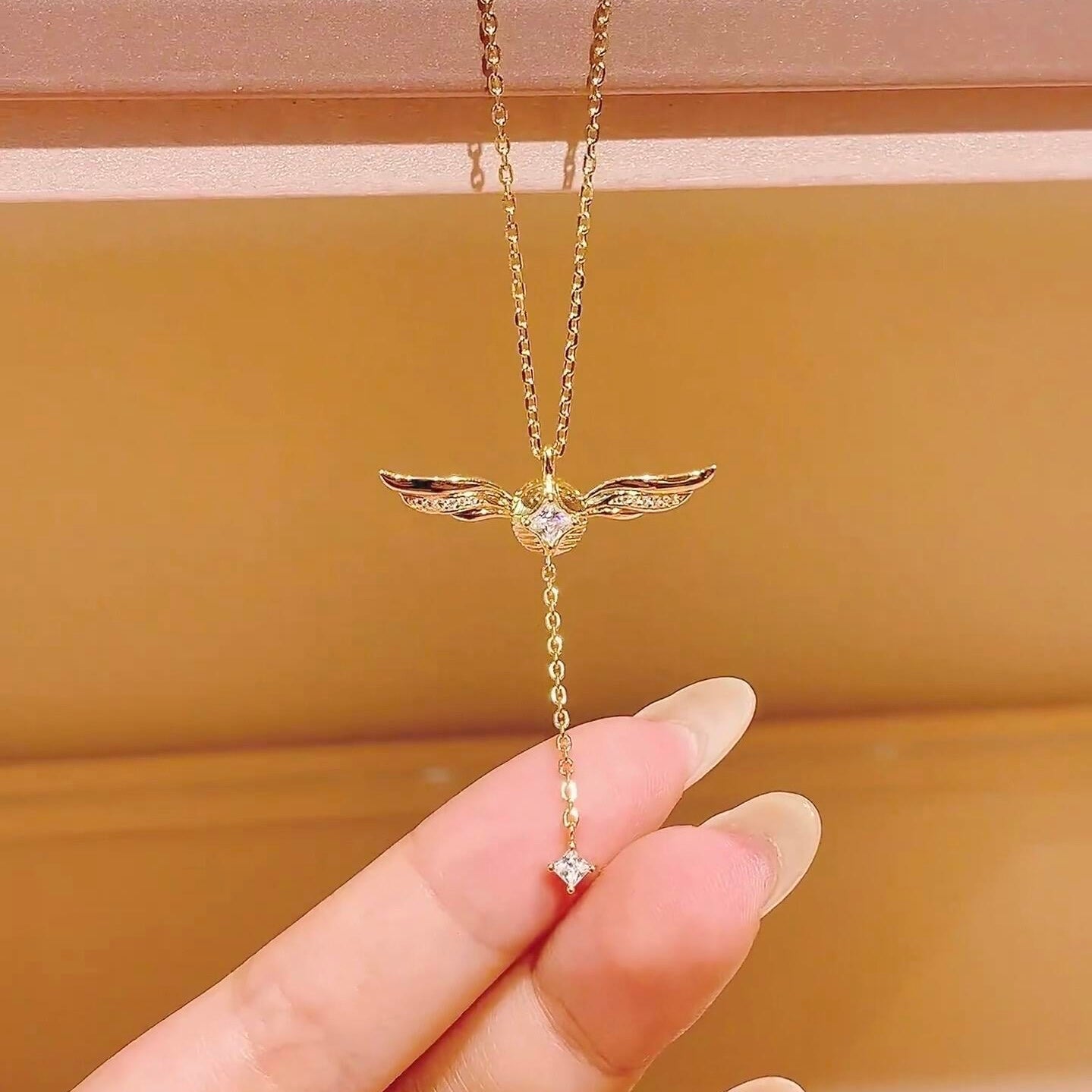 Golden Wings™ | Collar Elegante De Alas Doradas