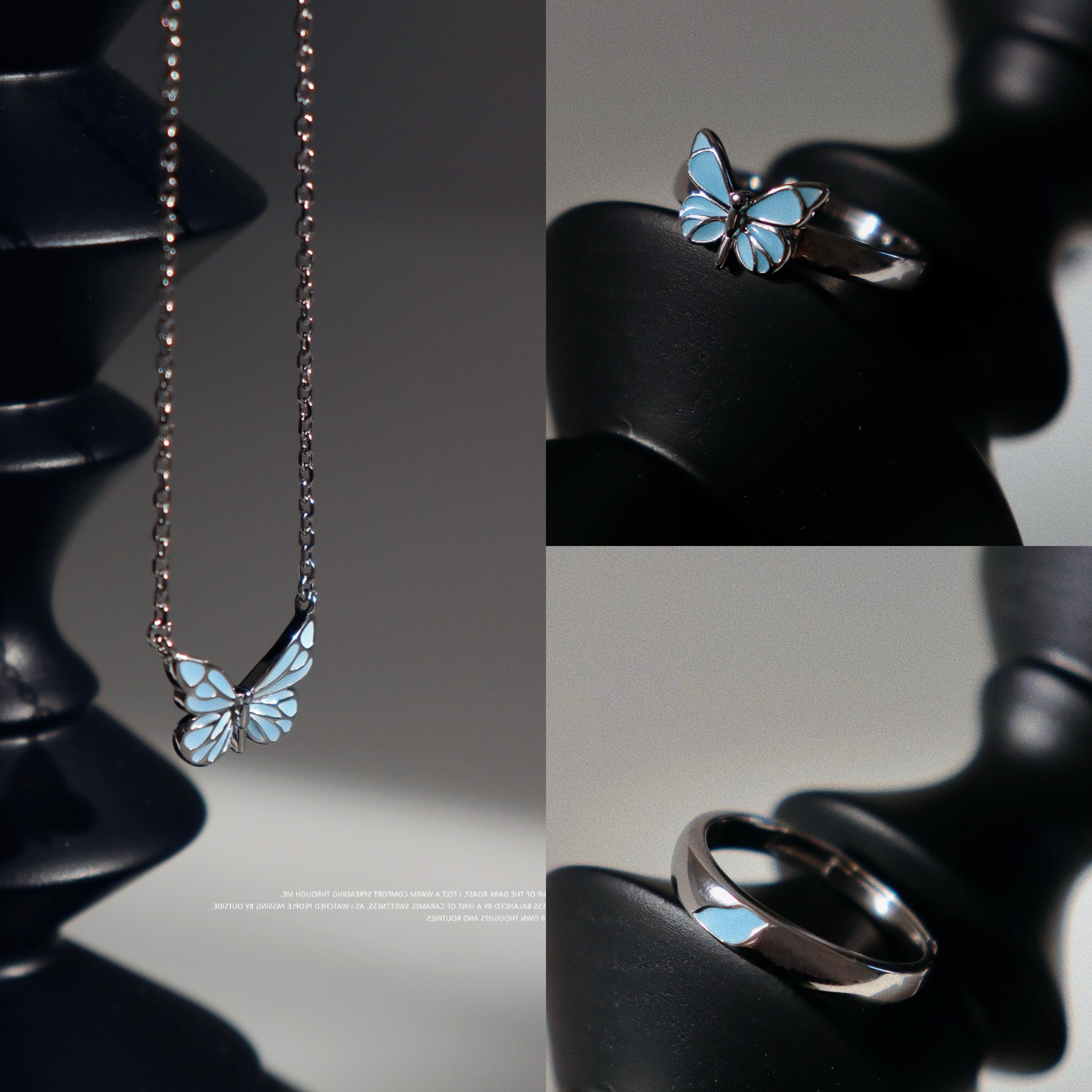 Blue Dream™ | Pulsera Mariposa Azul Luminosa