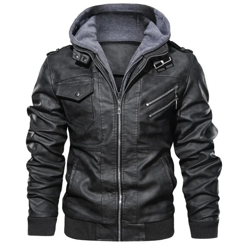 Isaac™ | Chamarra de Invierno de Cuero