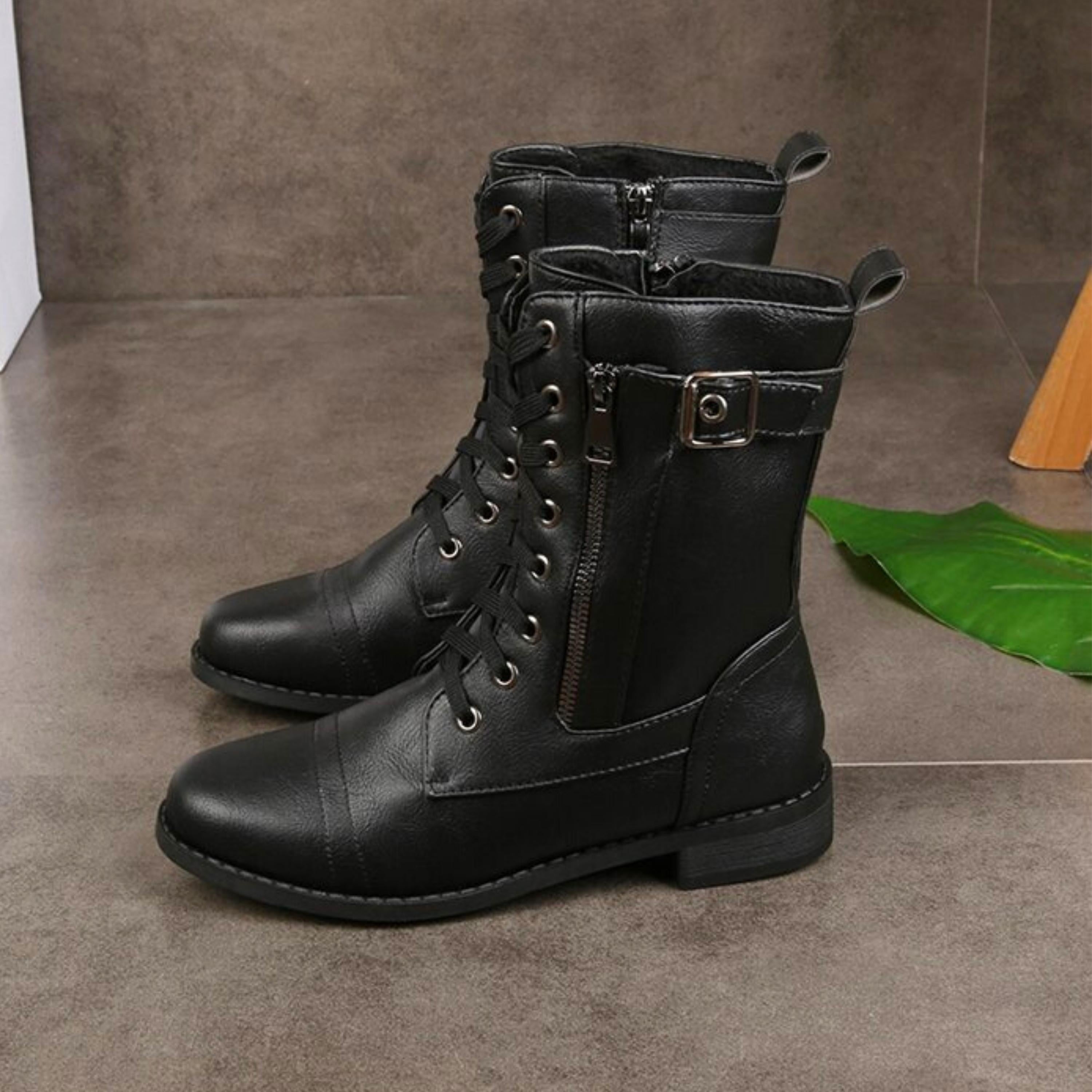 Lina™ - Botas de Cuero para Invierno