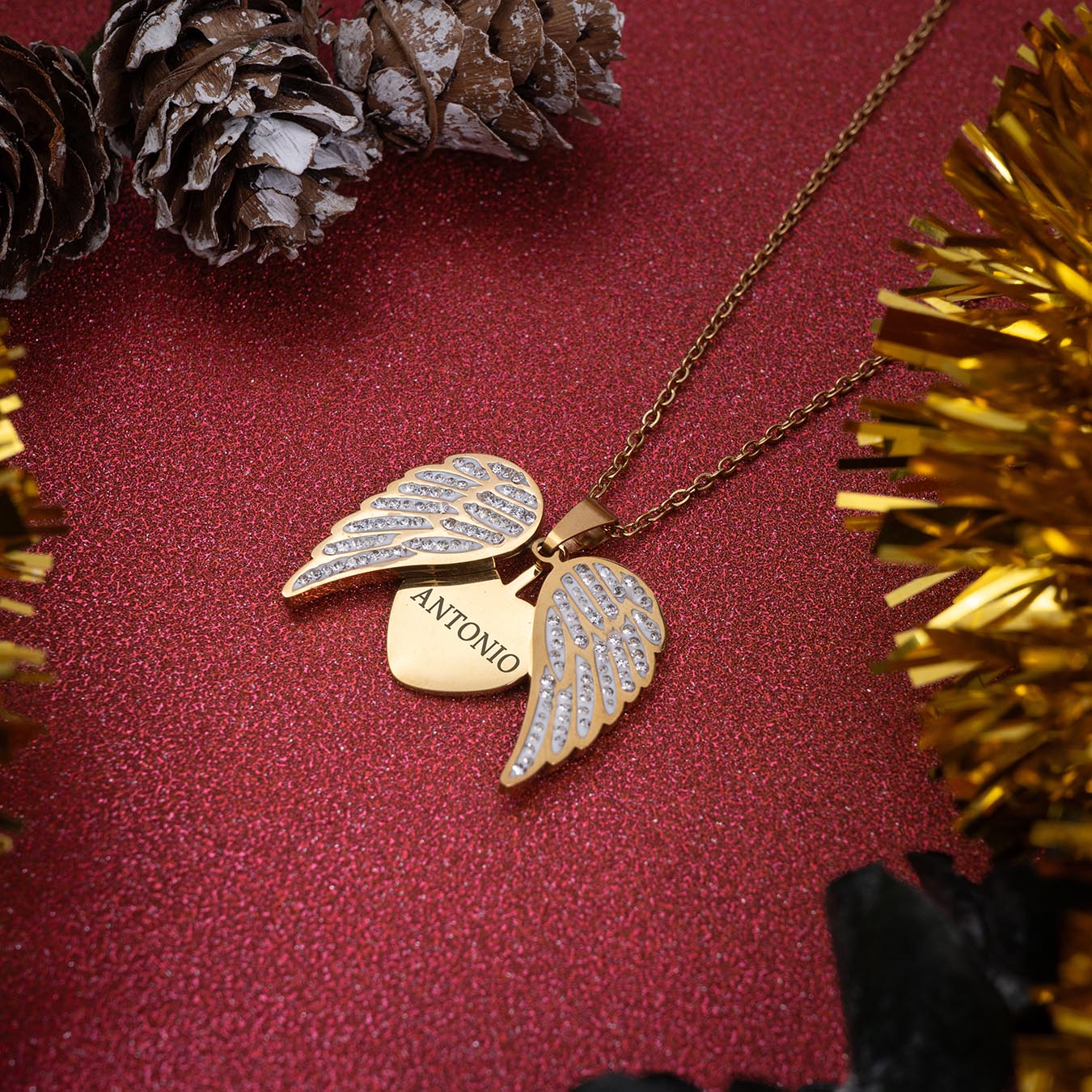 Collar Personalizado "Mi Ángel" con Nombre