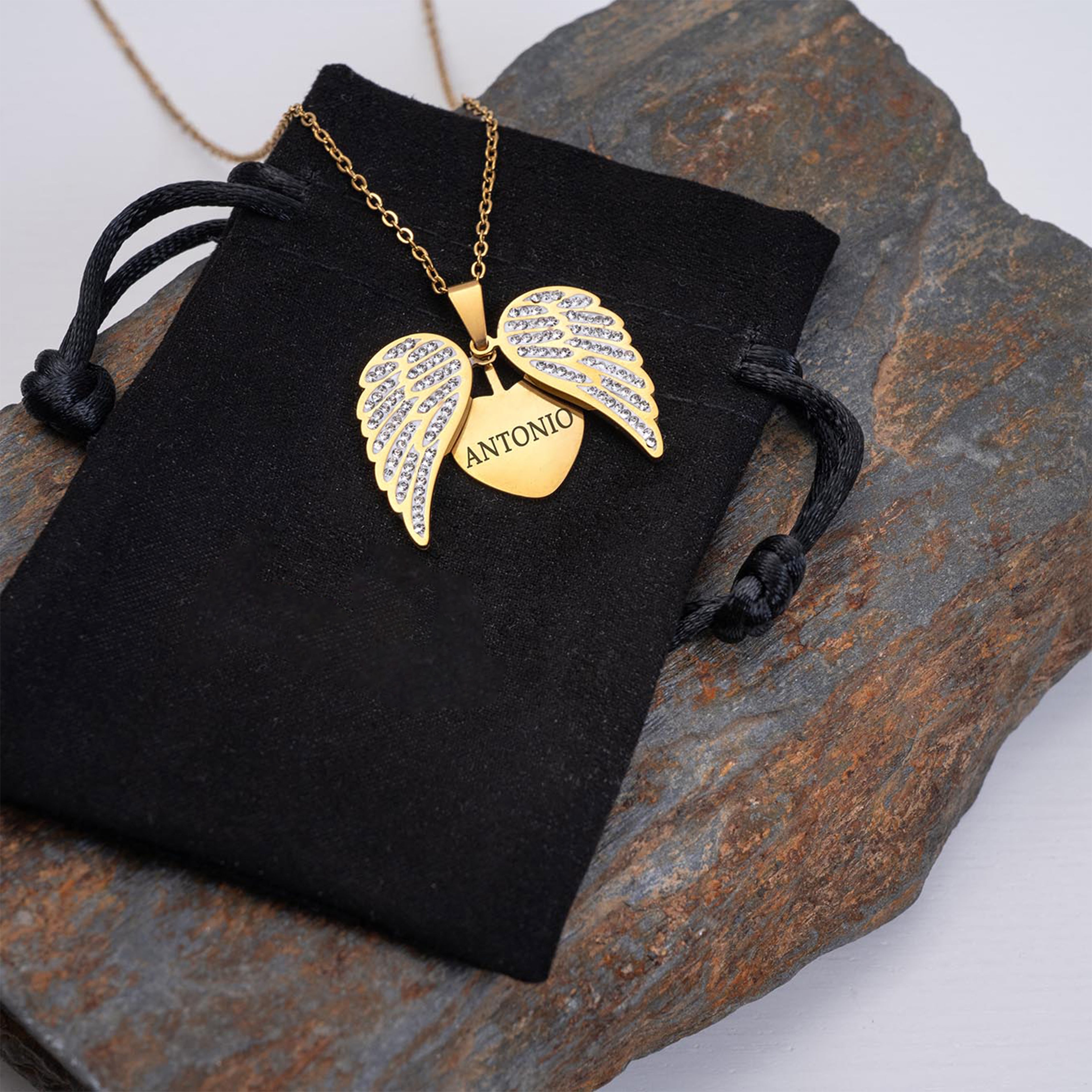 Collar Personalizado "Mi Ángel" con Nombre