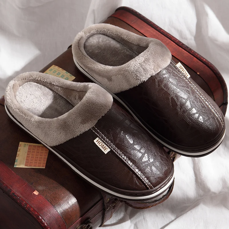 Rolando - Pantuflas Térmicas Acolchadas de Piel - vista 3