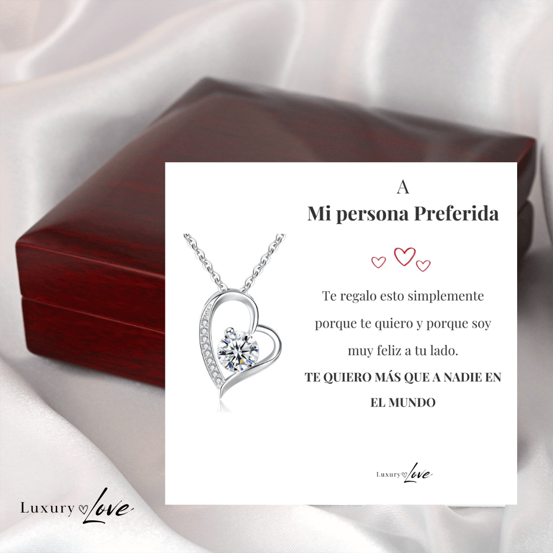 Amor Eterno™ | Collar Para Mi Amor Con Carta Especial