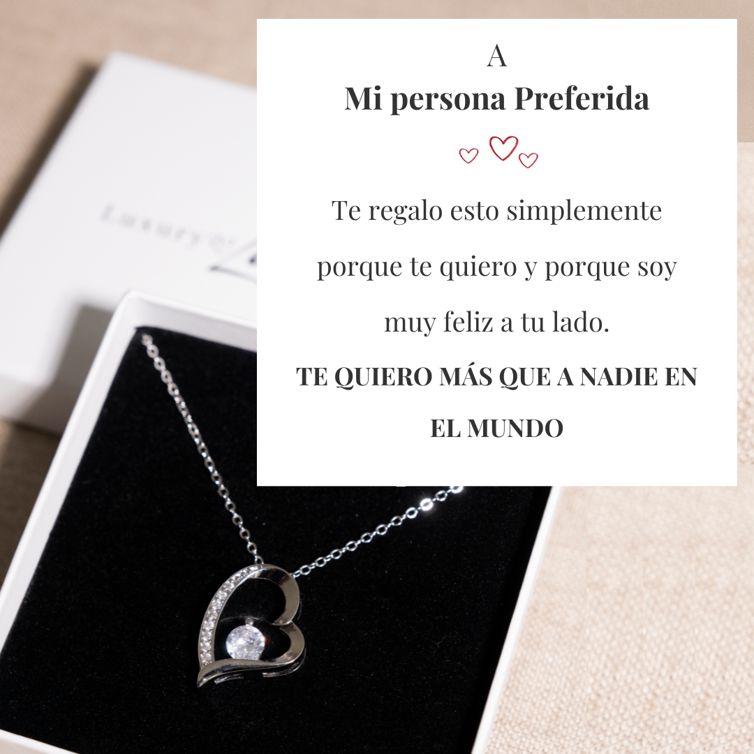 Amor Eterno™ | Collar Para Mi Amor Con Carta Especial