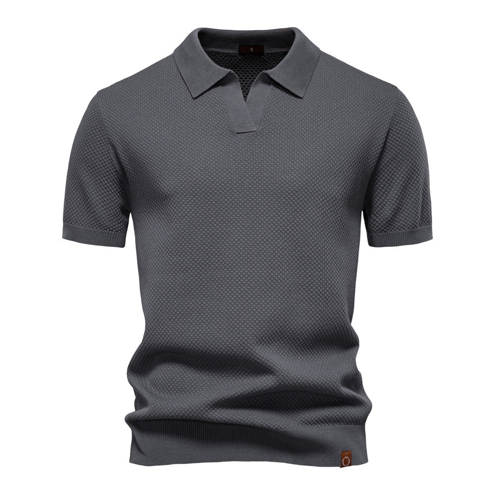 Ulrich™ | Polo Texturizado de Estilo Clásico
