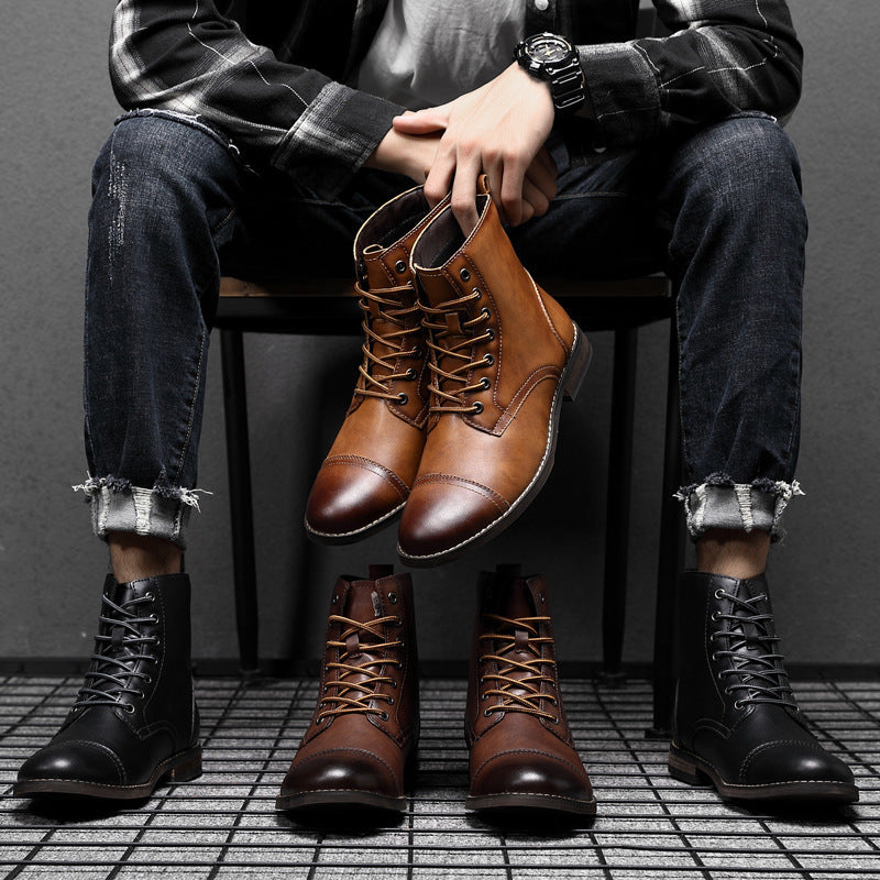 Claude™ | Botas de Cuero Clásicas