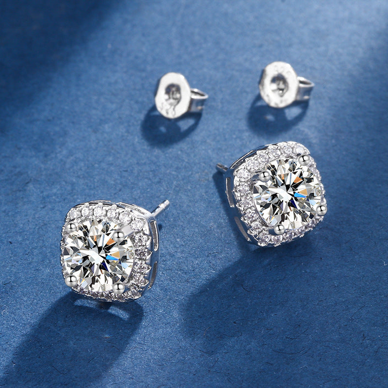 Joyas de Oro Blanco “Aria Cuadrada”