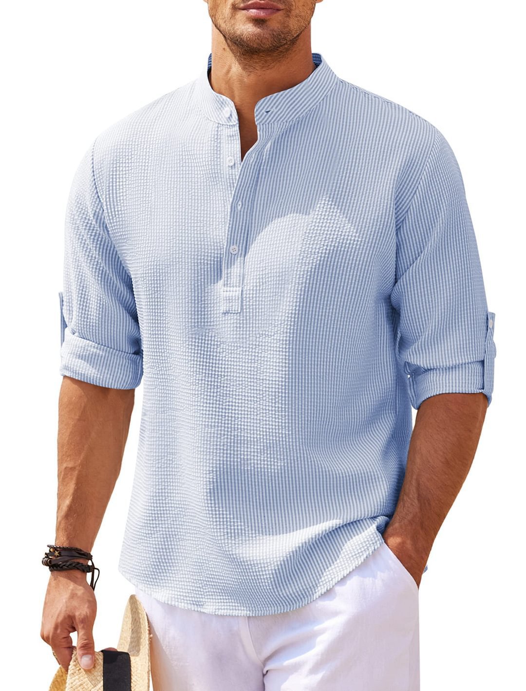 Víctor™ | Camisa elegante de manga 3/4