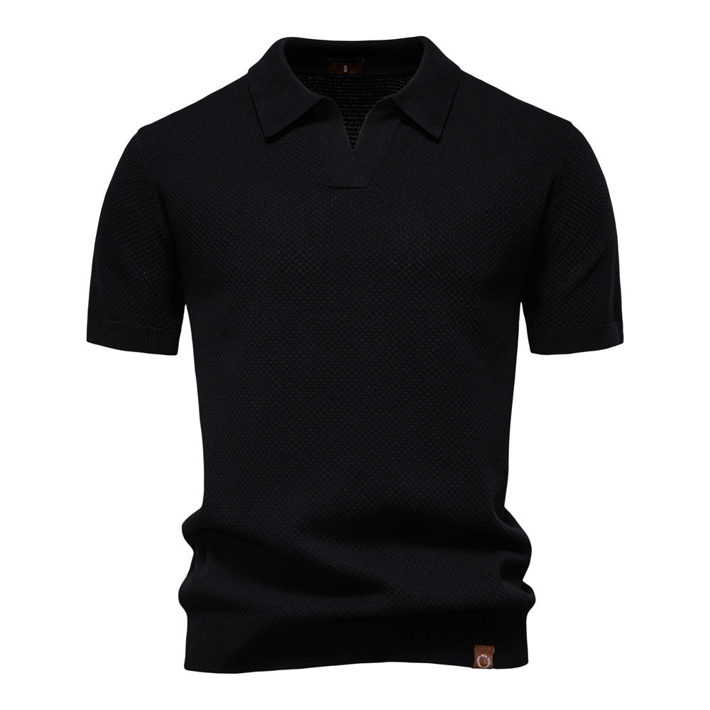 Ulrich™ | Polo Texturizado de Estilo Clásico