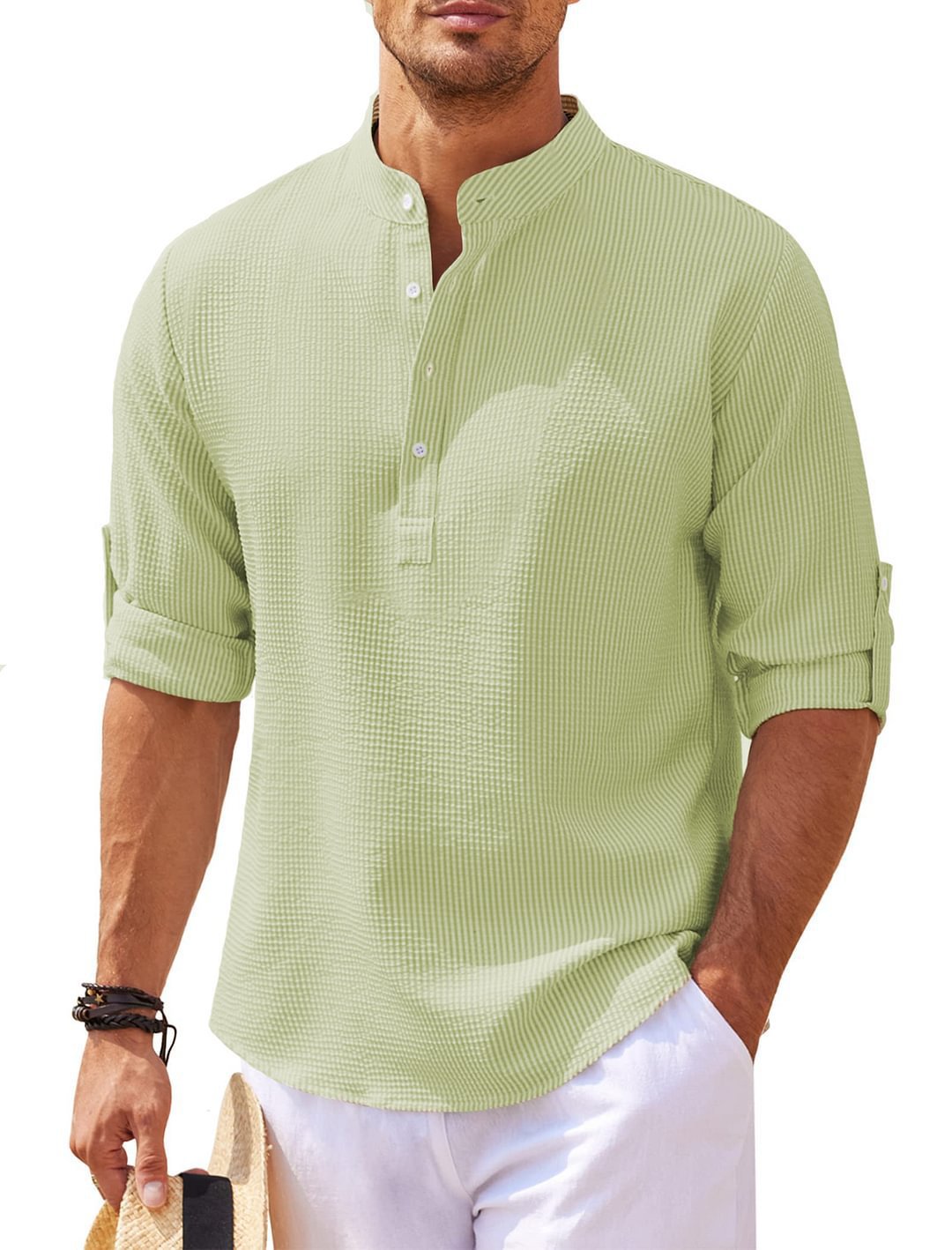 Víctor™ | Camisa elegante de manga 3/4