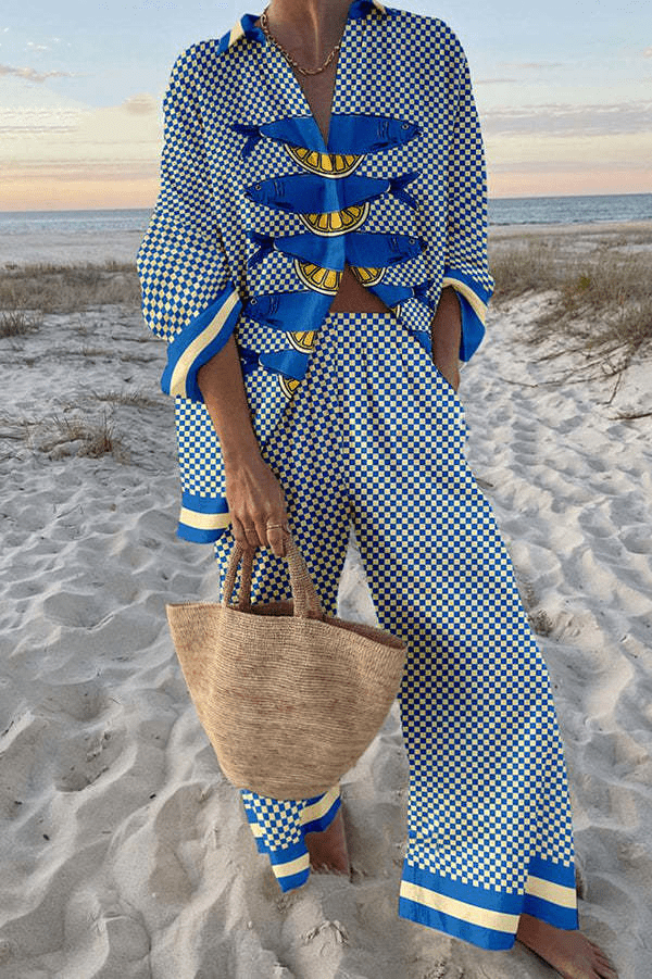 Yareli™ | Conjunto elegante de lino y algodón