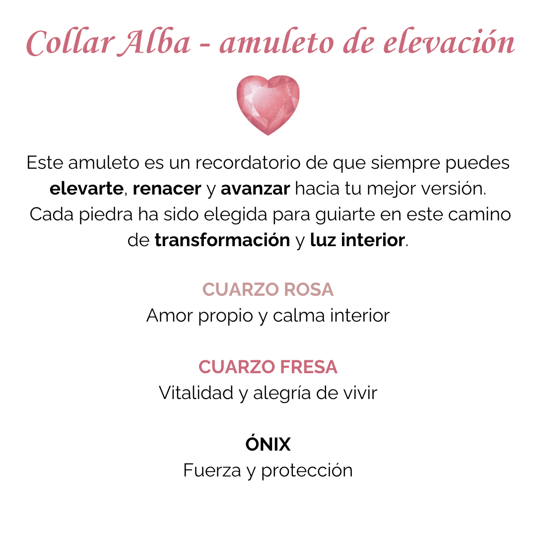 Alba™ | Collar Amuleto De Energía Positiva