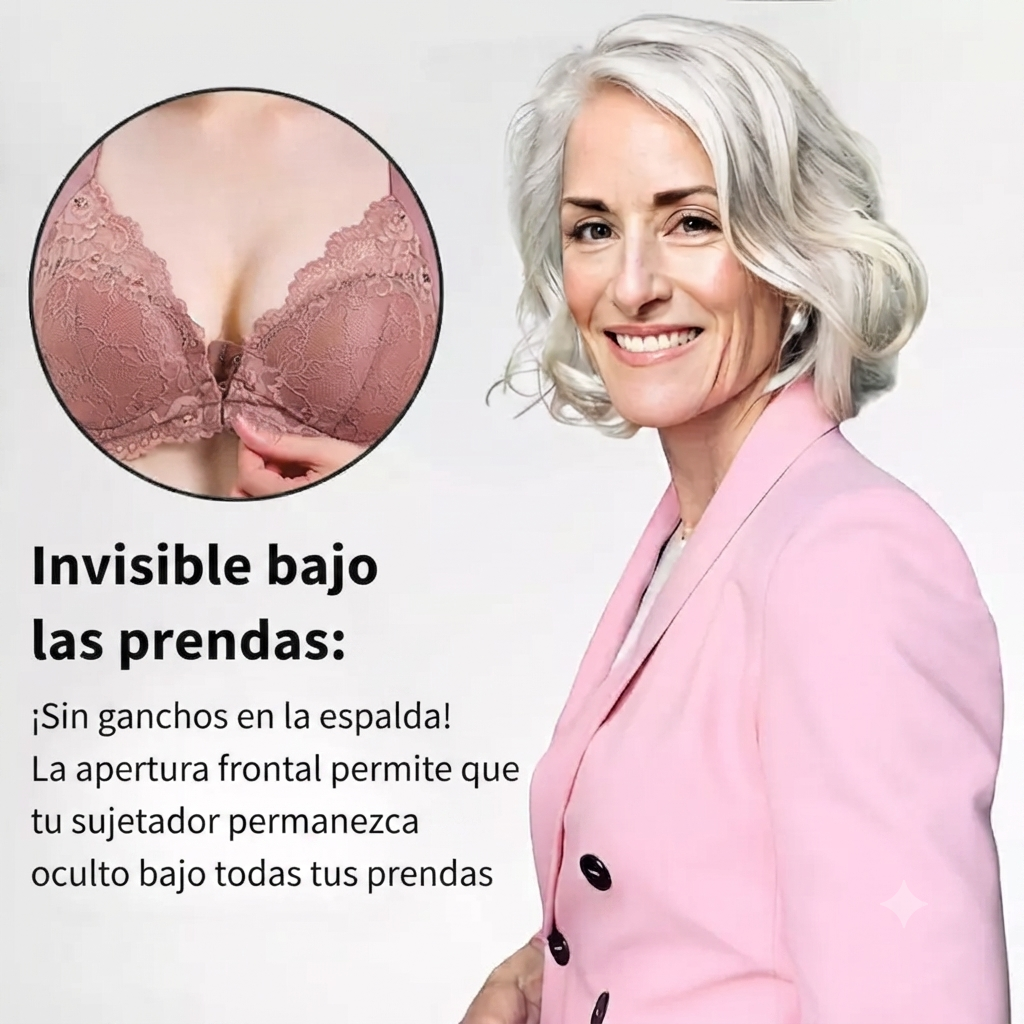 (PACK DE 3) Brasieres Moldeadores sin Varilla con Broche Frontal ComfortFit™