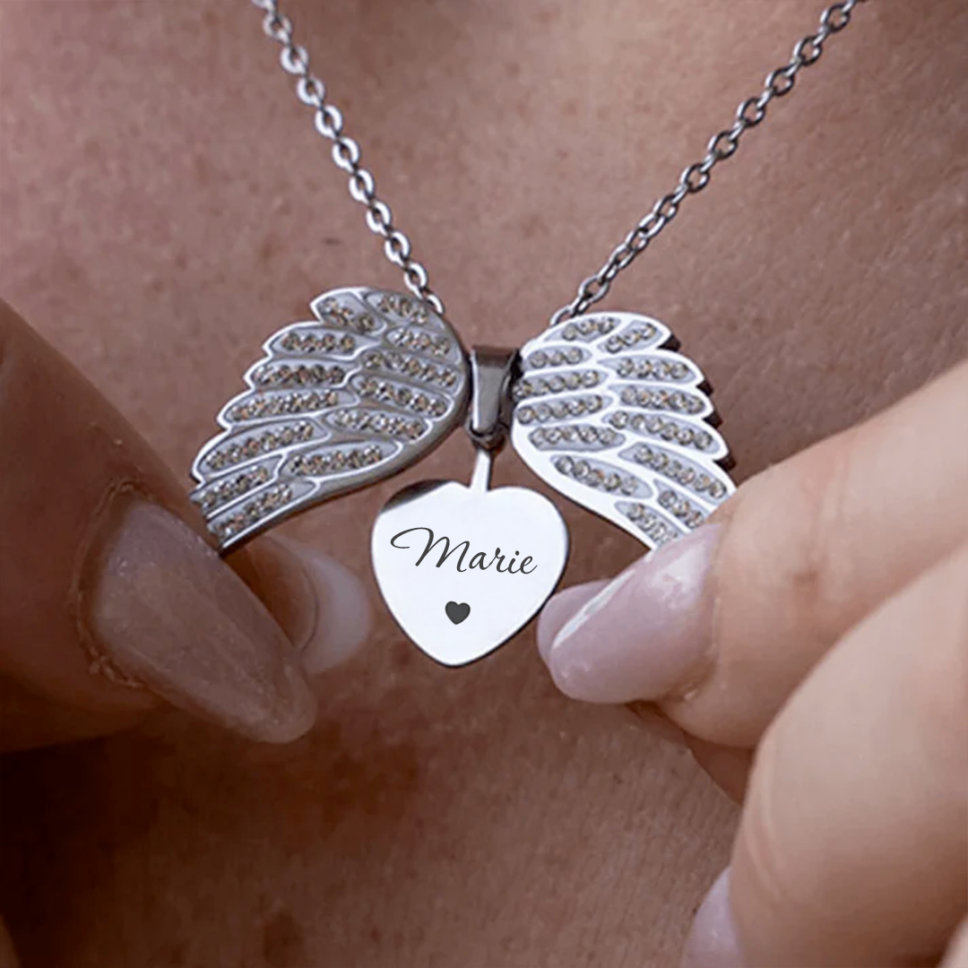 Collar Personalizado "Mi Ángel" con Nombre