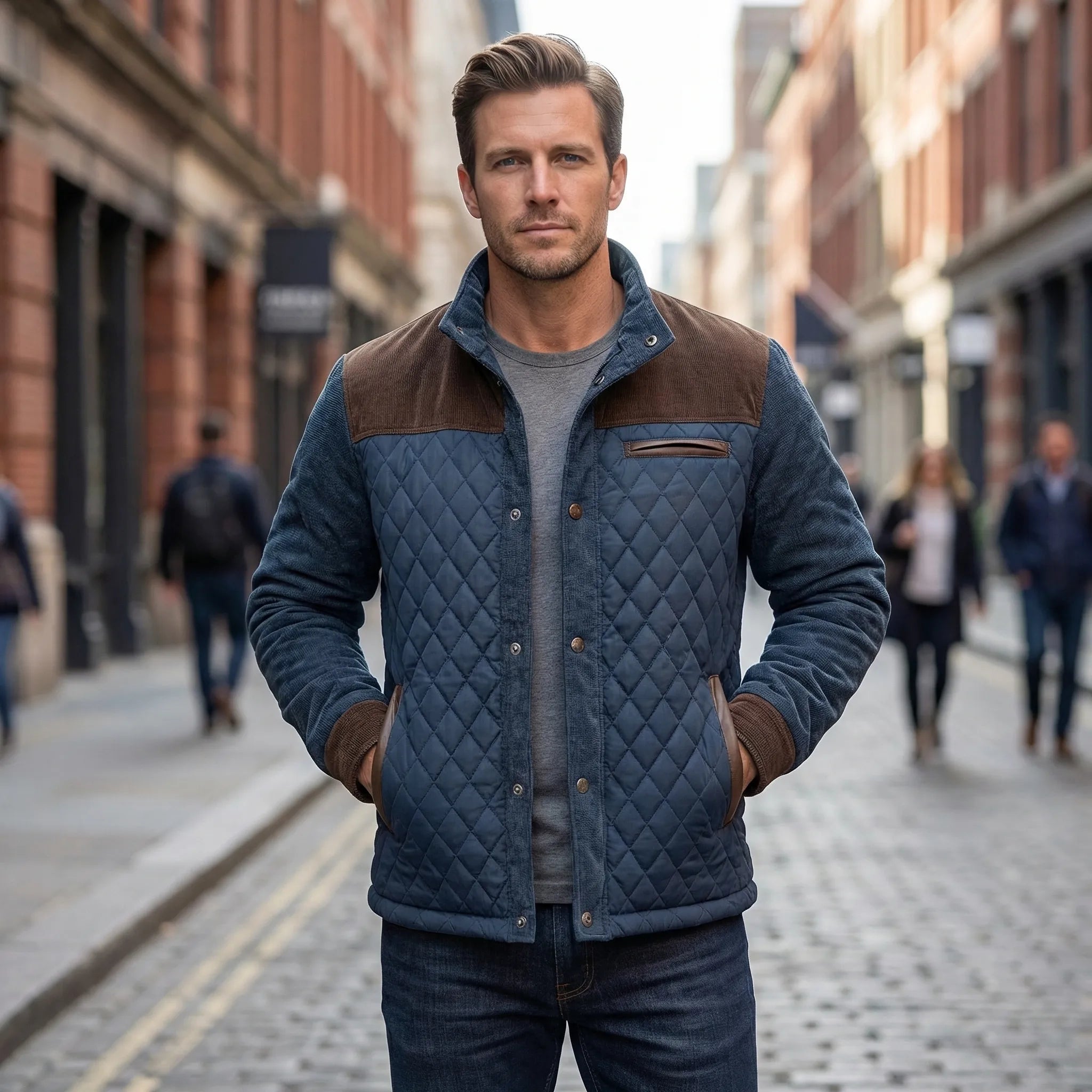 Chaqueta Acolchada de Diseño Exclusivo