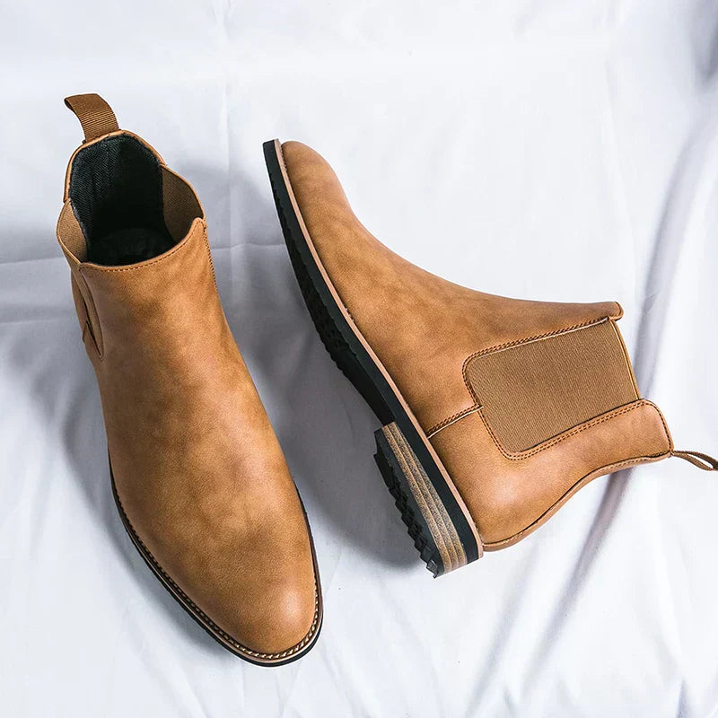 Kayden™ | Botas Tipo Botín de Cuero