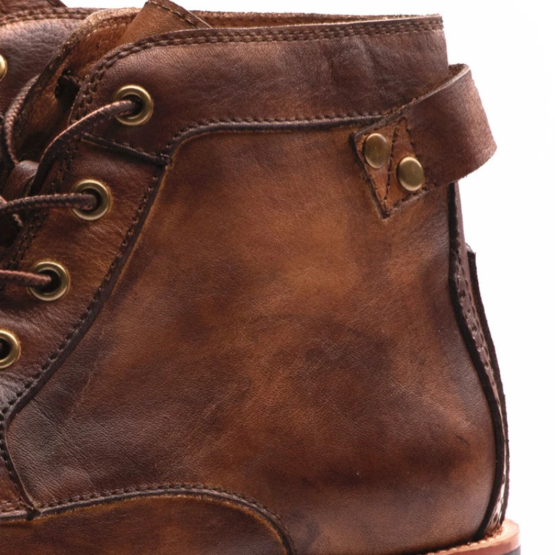 Kelvin™ | Botas Altas de Cuero