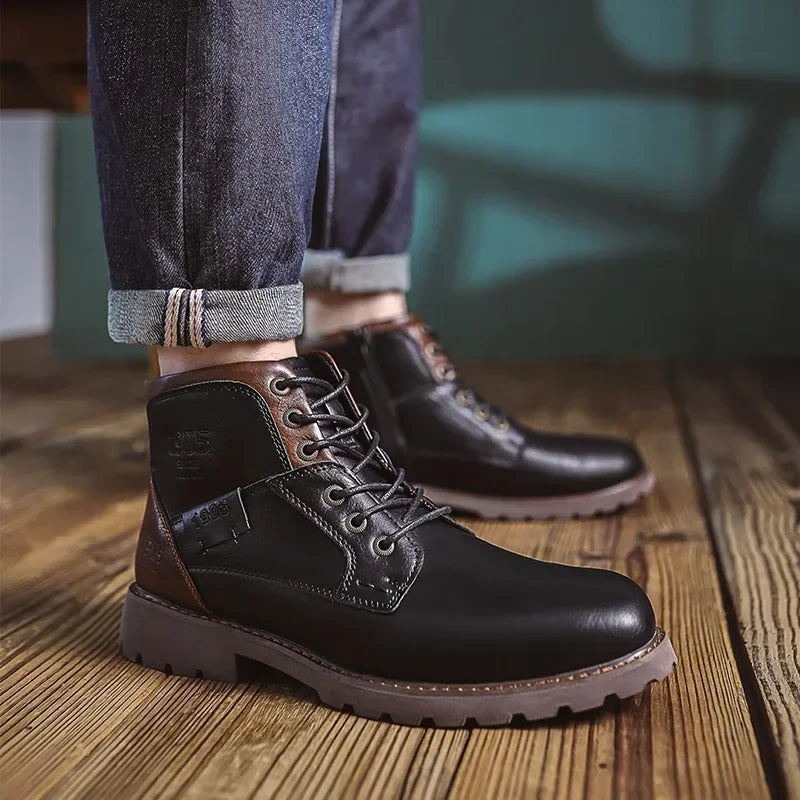 Parker™ | Botas Casuales de Cuero Estilo Clásico Británico