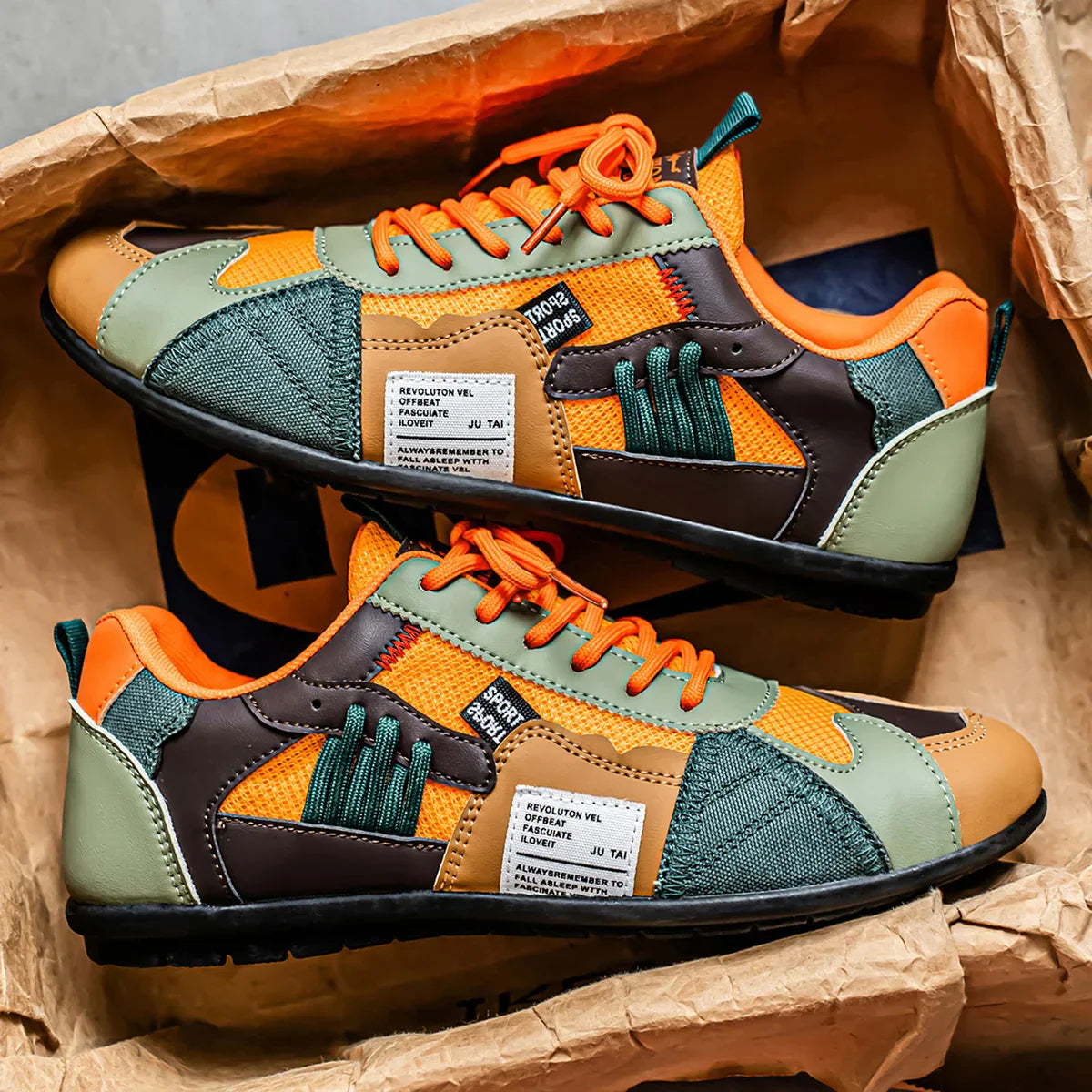 Tenis Retro Multicolor para Hombre