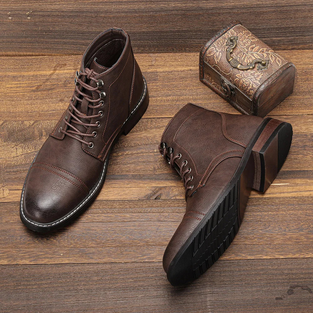 Keith™ | Botas Estilo Vintage con Puntera Reforzada