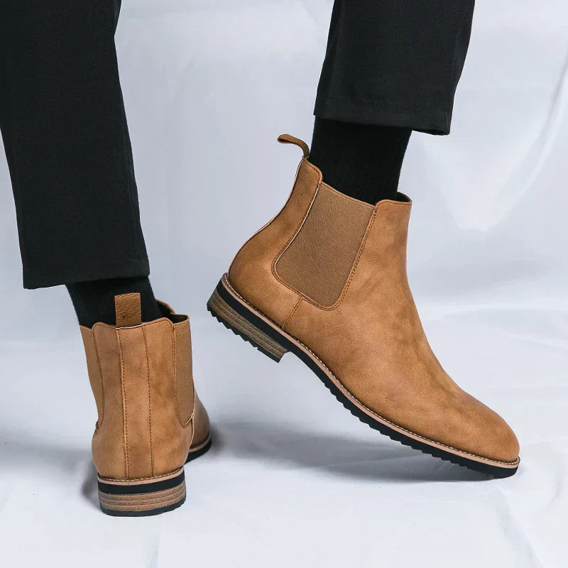 Kayden™ | Botas Tipo Botín de Cuero