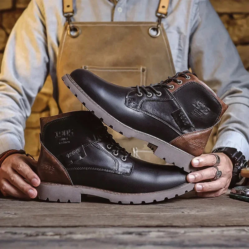 Parker™ | Botas Casuales de Cuero Estilo Clásico Británico