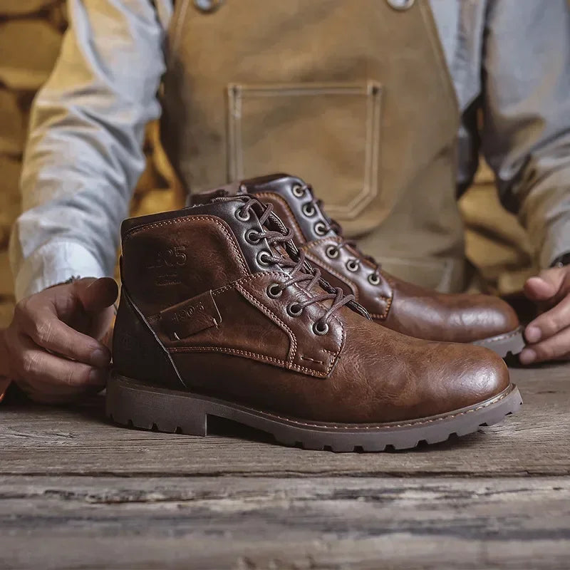 Parker™ | Botas Casuales de Cuero Estilo Clásico Británico