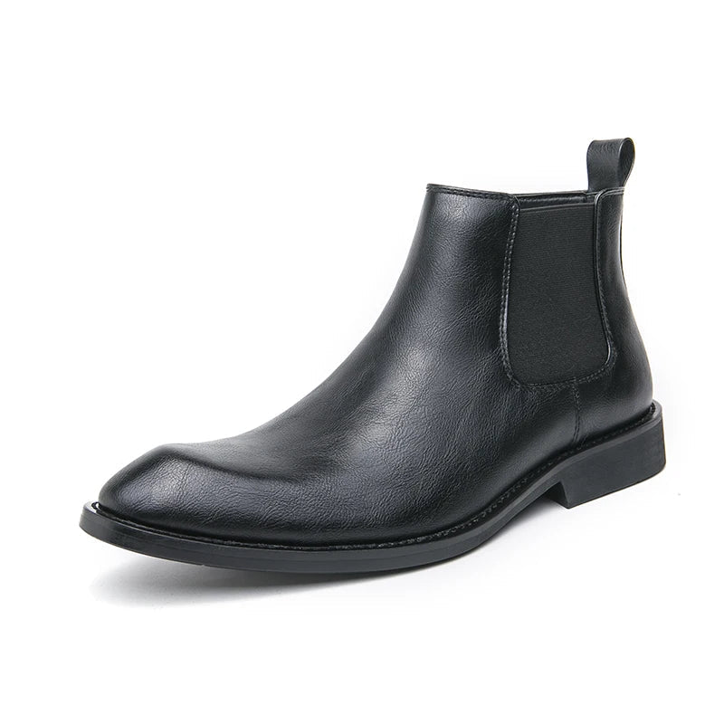Cooper™ | Botas Tipo Botín de Cuero con Cierre