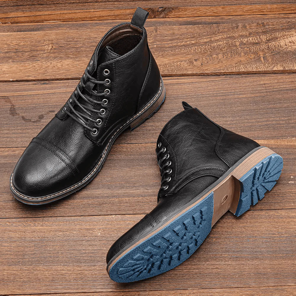 Conor™ | Botines de Cuero Modernos