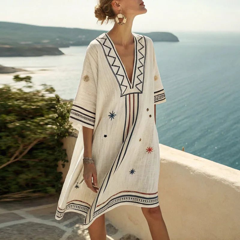 Naomi™ | Vestido de Playa Elegante y Versátil