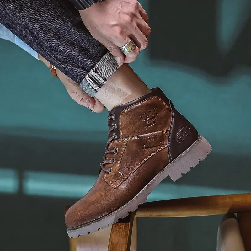 Parker™ | Botas Casuales de Cuero Estilo Clásico Británico