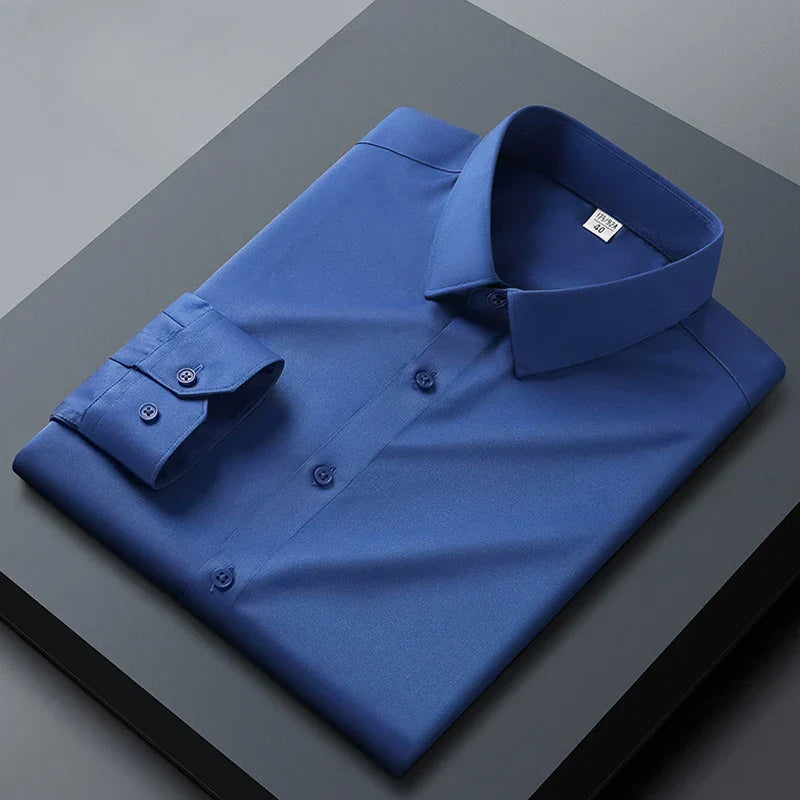 Santi™ | Camisa de manga larga sin arrugas