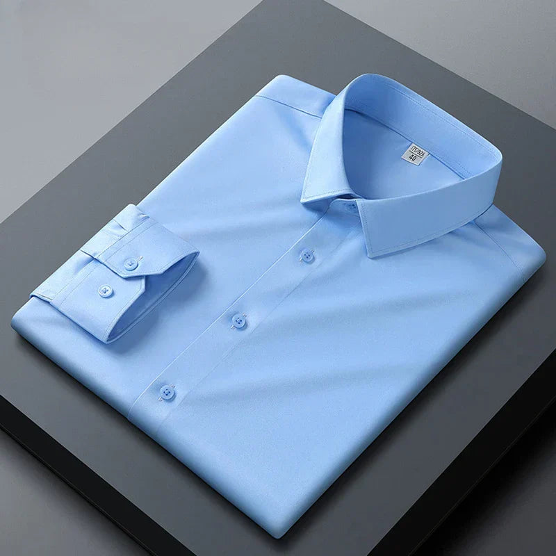 Santi™ | Camisa de manga larga sin arrugas
