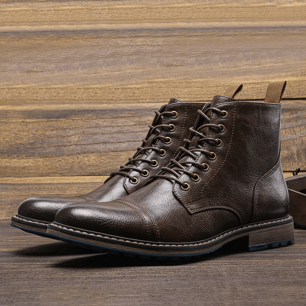 Conor™ | Botines de Cuero Modernos