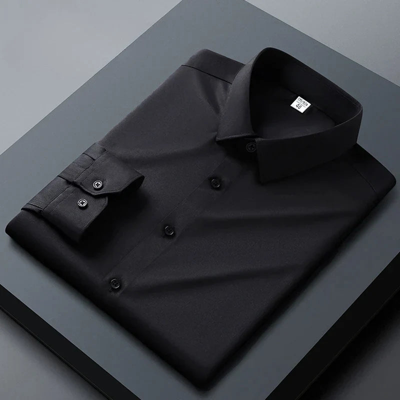 Santi™ | Camisa de manga larga sin arrugas