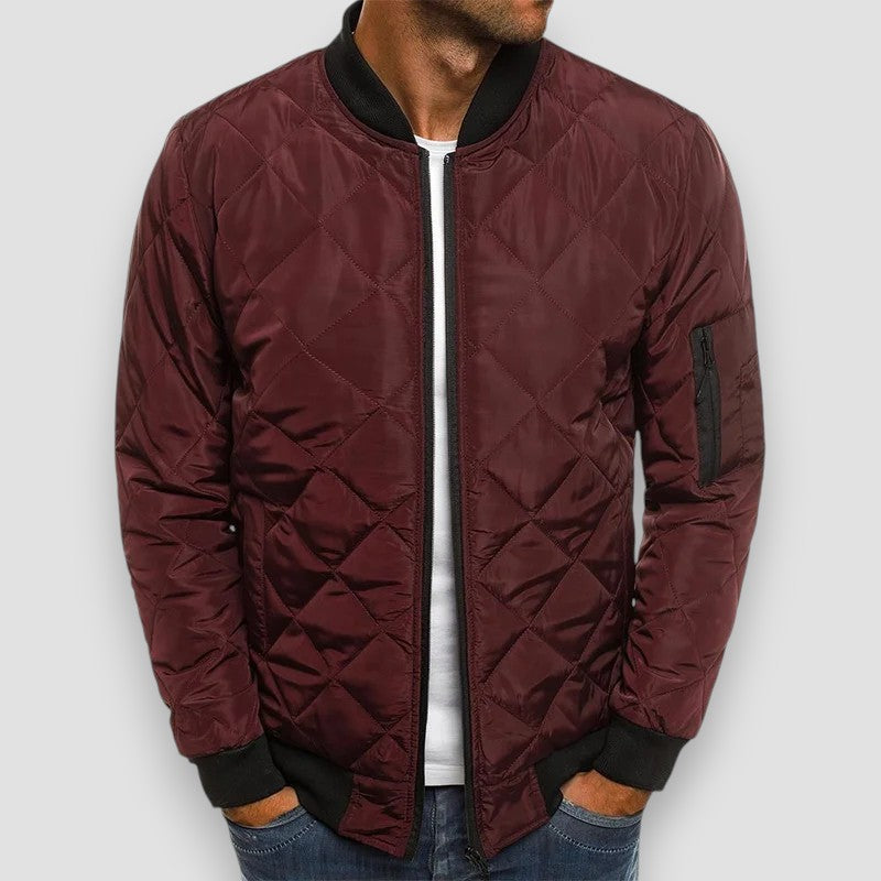 Dylan™ | Chaqueta de algodón con estampado de cuadros