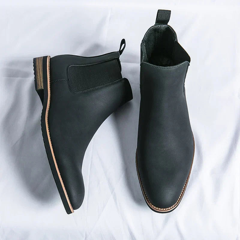 Kayden™ | Botas Tipo Botín de Cuero