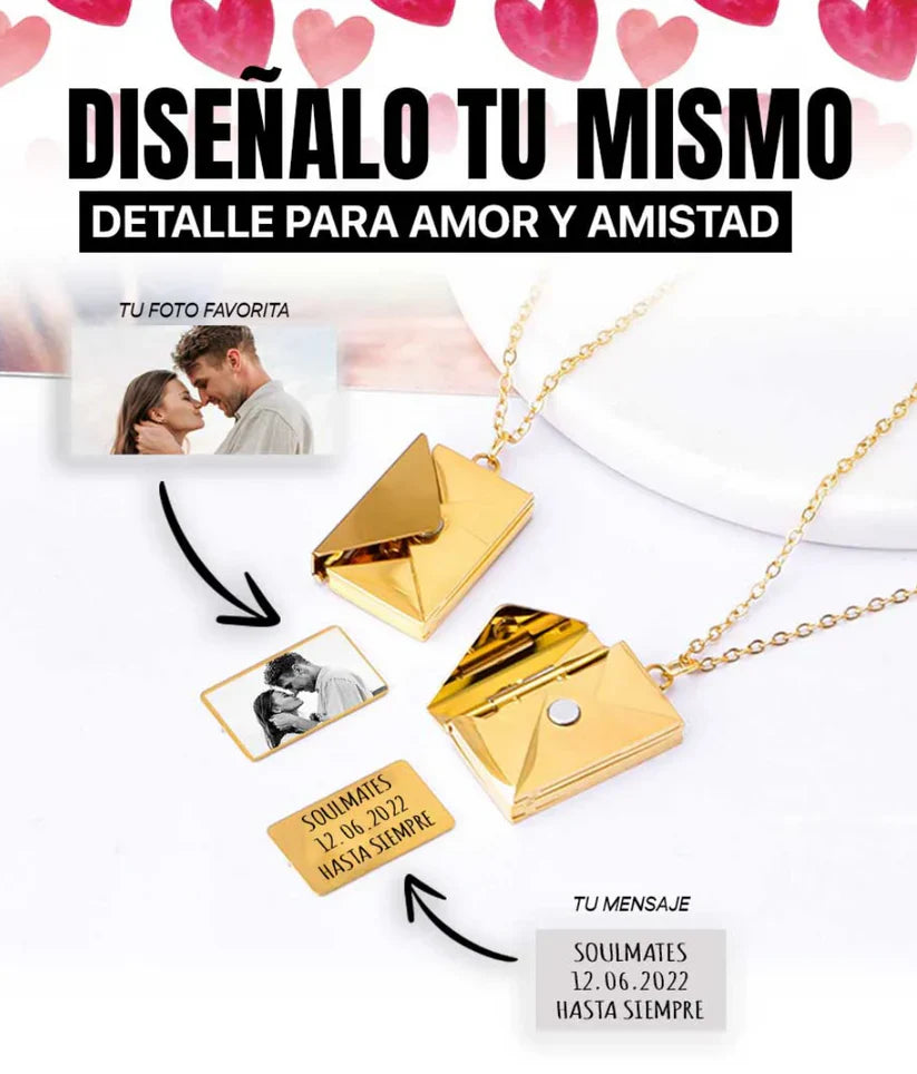 Love™ | Collar Personalizable con Imagen y/o Texto
