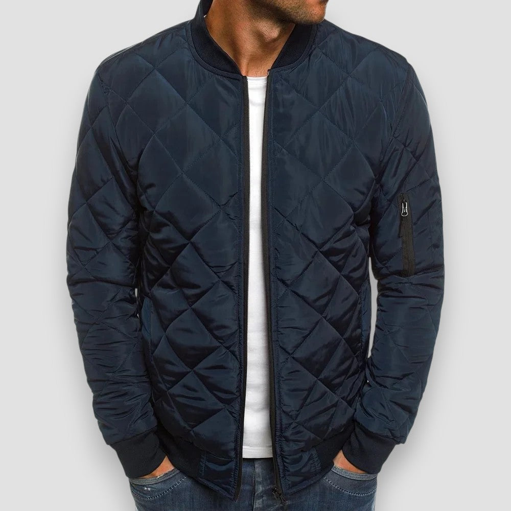Dylan™ | Chaqueta de algodón con estampado de cuadros