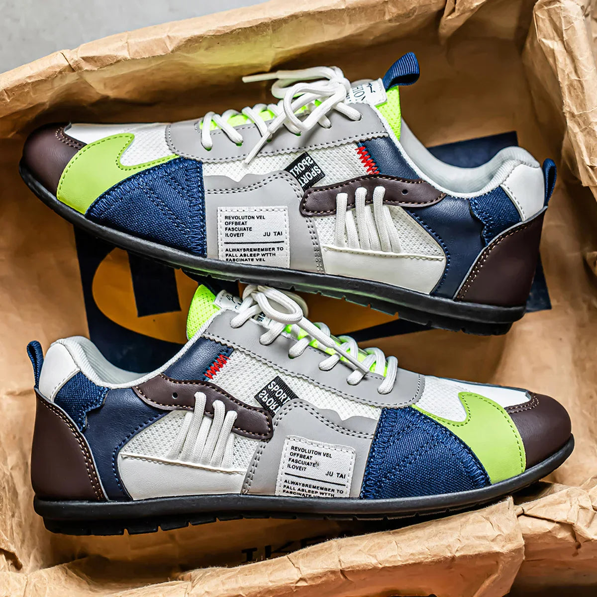Tenis Retro Multicolor para Hombre