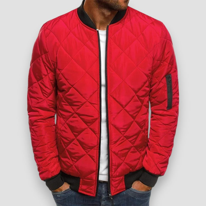 Dylan™ | Chaqueta de algodón con estampado de cuadros