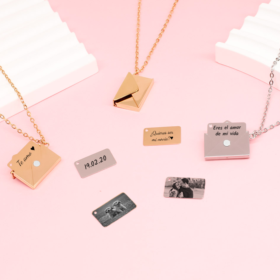 Love™ | Collar Personalizable con Imagen y/o Texto