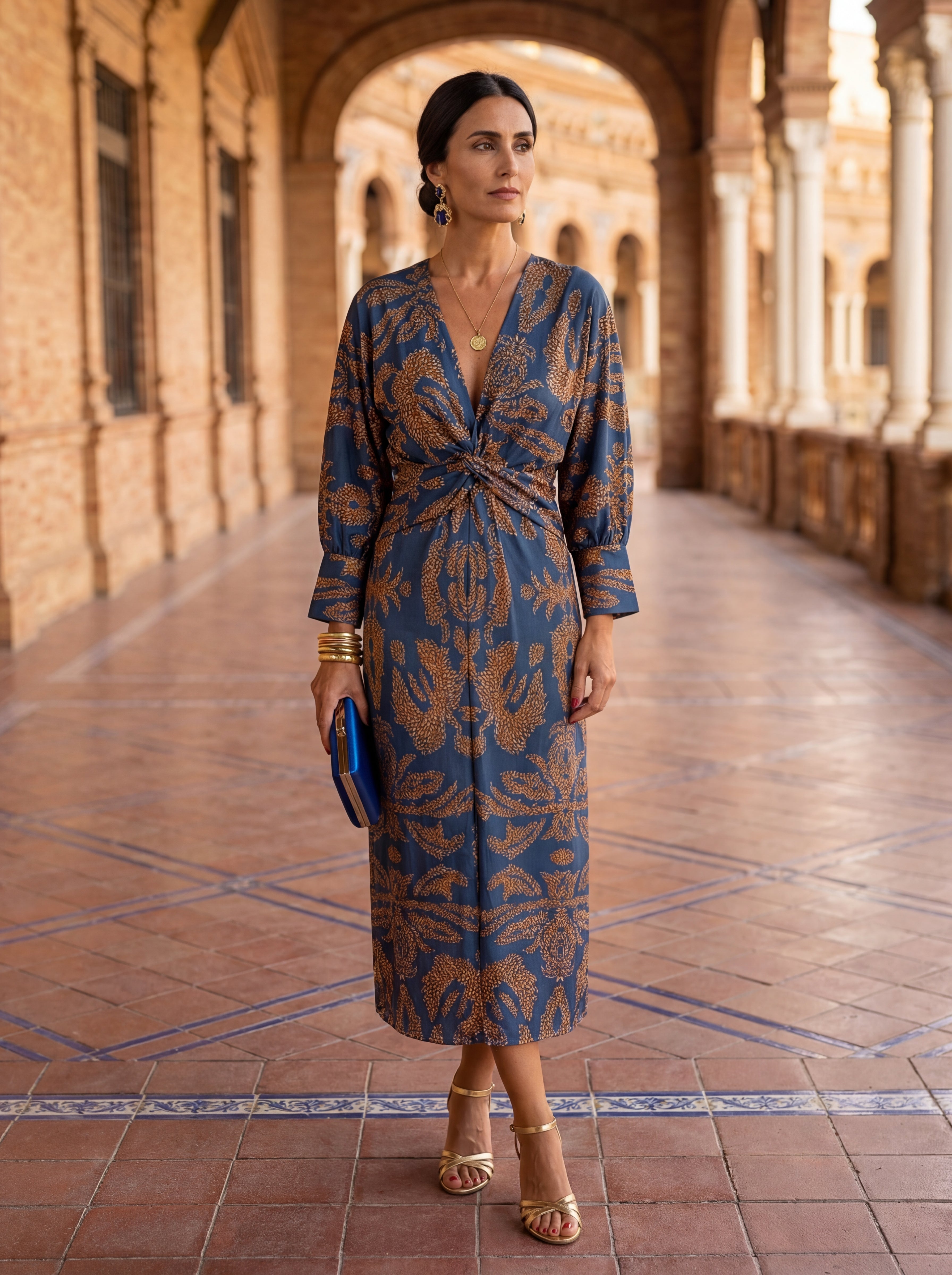 Vestido Isadora™ - Corte Midi