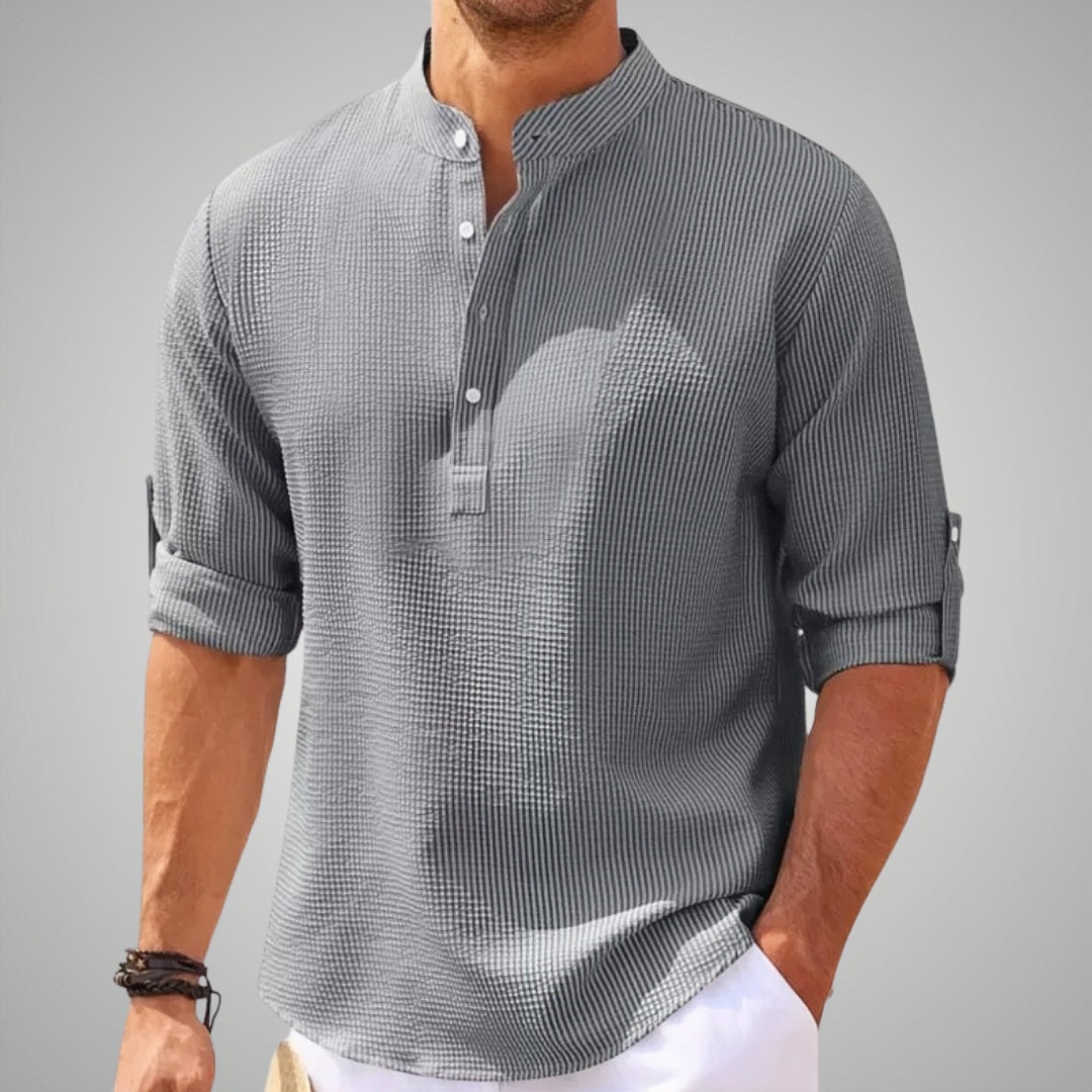Víctor™ | Camisa elegante de manga 3/4
