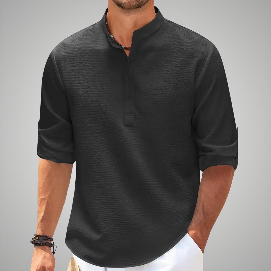 Víctor™ | Camisa elegante de manga 3/4