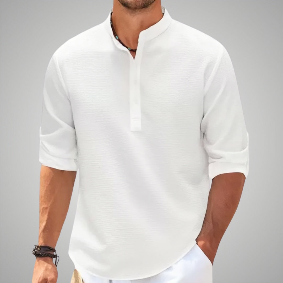 Víctor™ | Camisa elegante de manga 3/4